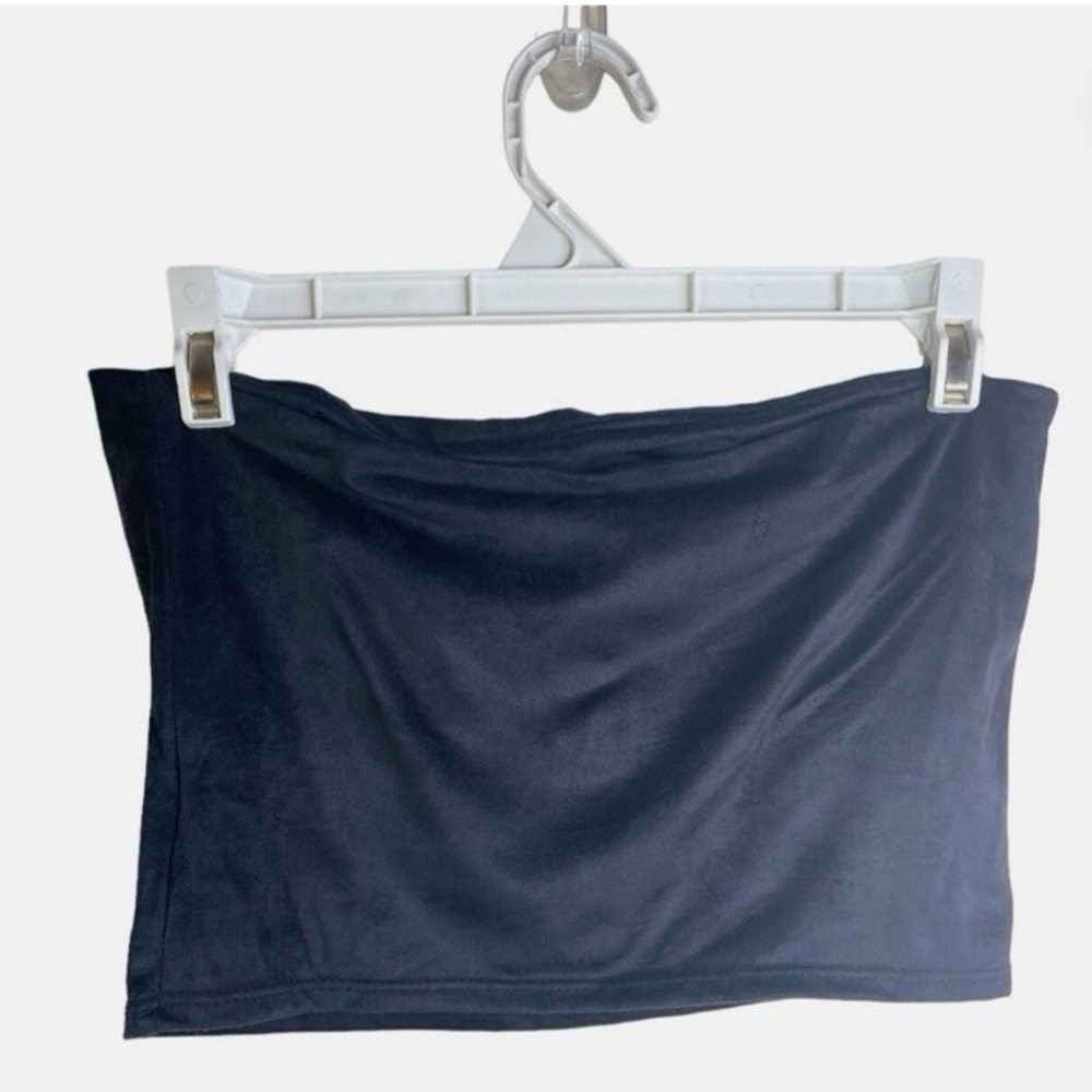 Project Social T Urban Outfitters Black Tube Top Shelf Bra Size M